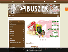 Tablet Screenshot of esklep.buszek.com